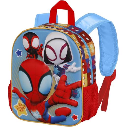 Marvel - Mochila 3D Infantil Spidey ㅤ