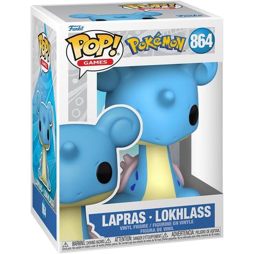 Funko - Pokemon - Figura em vinil colecionável Pokemon Lapras para fãs de videogames ㅤ