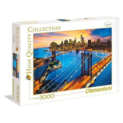 Clementoni Puzzle 3000 Peças Nova Iorque ㅤ
