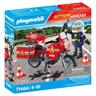Playmobil - Brinquedos Moto de Resgate e Acessórios ㅤ