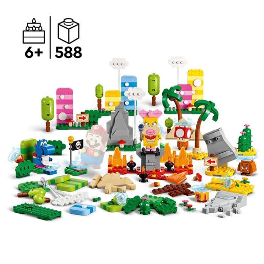 LEGO Super Mario - Set de construtor: caixa de ferramentas de criatividade - 71418