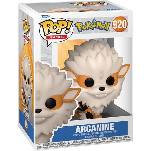 Funko - Pokemon - Figura coleccionable de vinilo de Pokemon: Arcanine para fans de videojuegos ㅤ