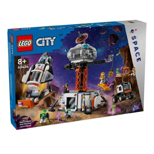 LEGO City - Base espacial e plataforma de lançamento - 60434