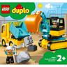 LEGO DUPLO - Camión y excavadora con orugas - 10931