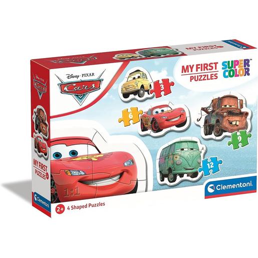 Clementoni - Cars - Puzzle progressivo Cars de 3-6-9-12 peças ㅤ