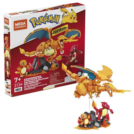 Mega Bloks - Pokemon - Jogo de construção evolução Pokémon. ㅤ