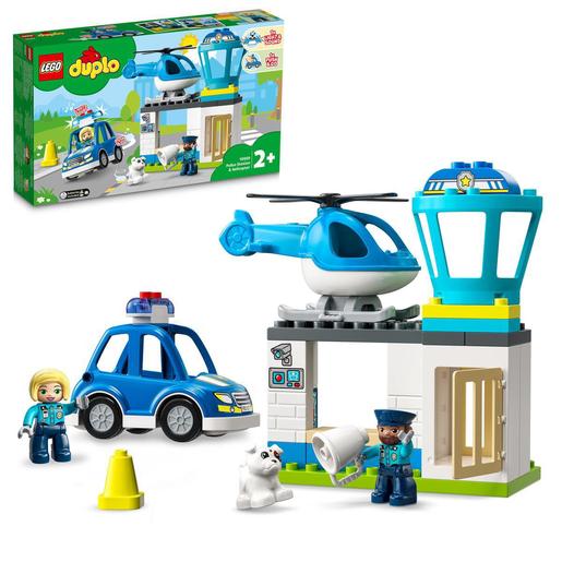 LEGO Duplo Town - Esquadra da polícia e helicóptero - 10959