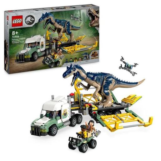 LEGO - Jurassic World - Missões dinossauro camião de transporte do Allosaurus 76966