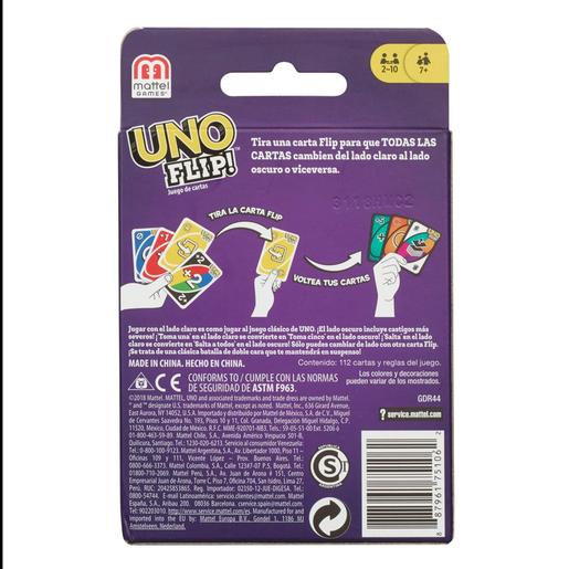 Mattel Games - Uno Flip! - Jogo de Cartas