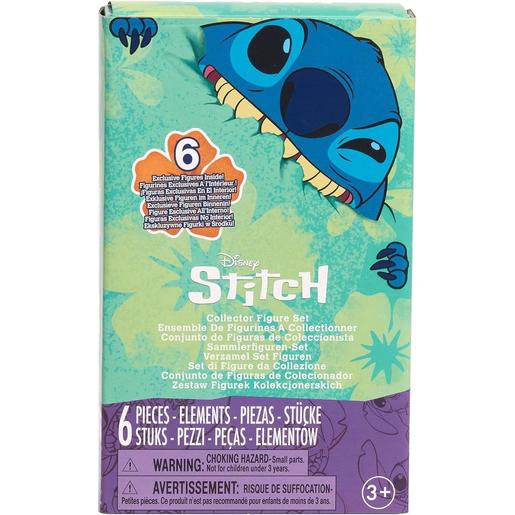 Play Pack 6 Figuras colecionáveis Stitch ㅤ