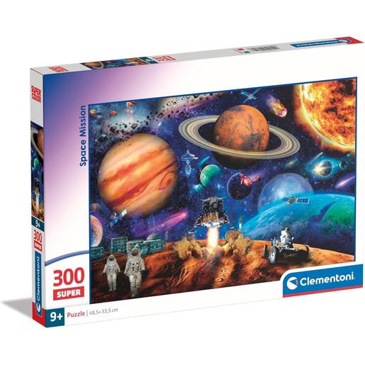 Clementoni Puzzle Missão Espacial 300 Peças ㅤ