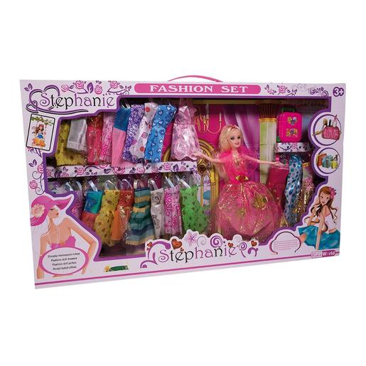 Boneca com Vestidos e Complementos