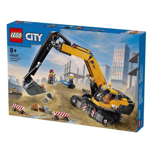 LEGO City - Escavadora de Obra Amarela - 60420