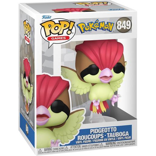 Funko - Pokemon - Figura de vinil colecionável: Pokemon - Pidgeotto para fãs de videogames ㅤ