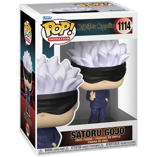 Funko - Figura Pop Jujutsu Kaisen: Satoru Gojo, 10 cm, Vinil, Multicolor ㅤ