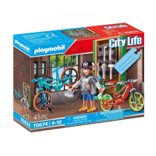 Playmobil - Oficina de Bicicletas - 70674