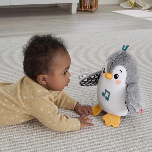 Fisher Price - Peluche musical com movimento de asas de pinguim ㅤ