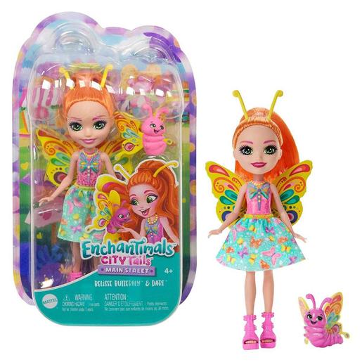 Enchantimals - Belisse Butterfly e Dart - Pack City Tails Main Street