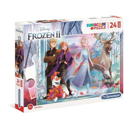 Clementoni - Frozen Puzzle Infantil 24 Maxi Peças ㅤ