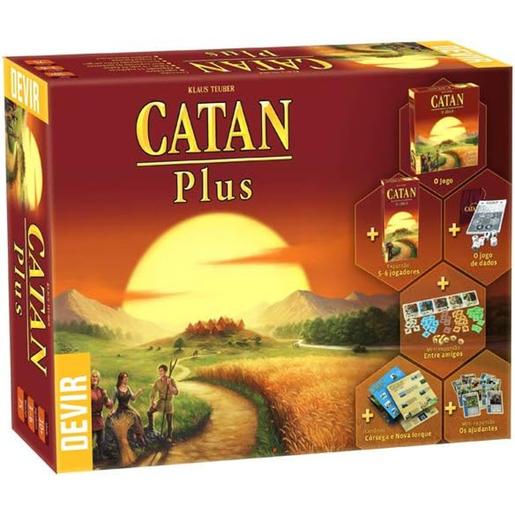 Juego de mesa Catan Plus en portugués ㅤ