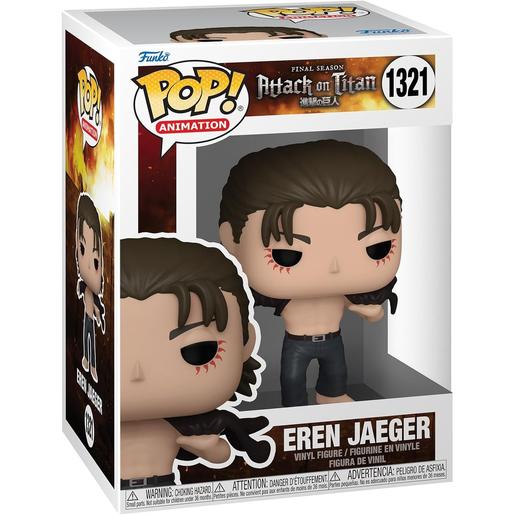 Funko - Figura de colecção em vinil: Attack on Titan - Eren Jaeger ㅤ