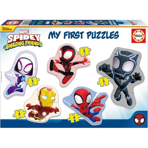 Educa Borras - Os Meus Primeiros Puzzles Spidey ㅤ