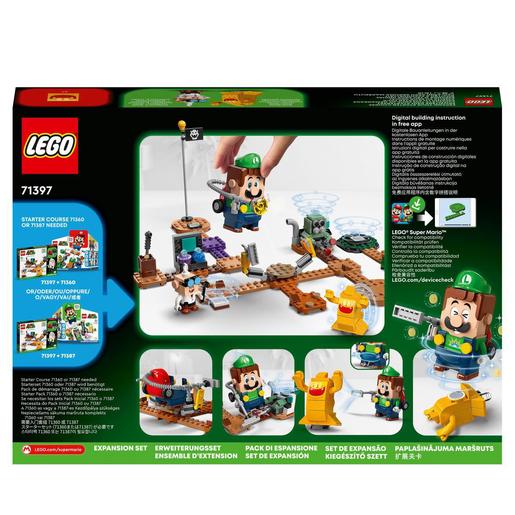 LEGO Super Mario - Set de Expansão: Laboratório e Succionaentes da Mansão de Luigi - 71397