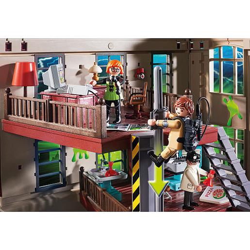 Playmobil - Quartel Parque Bombeiros Ghostbusters - 9219