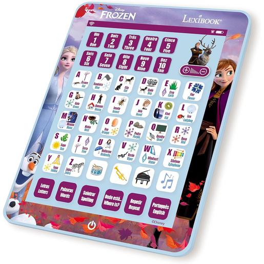 Lexibook - Frozen - Tablet educativa bilíngue ㅤ