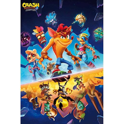 Póster Maxi Crash Bandicoot It's About Time 61x91,5cm