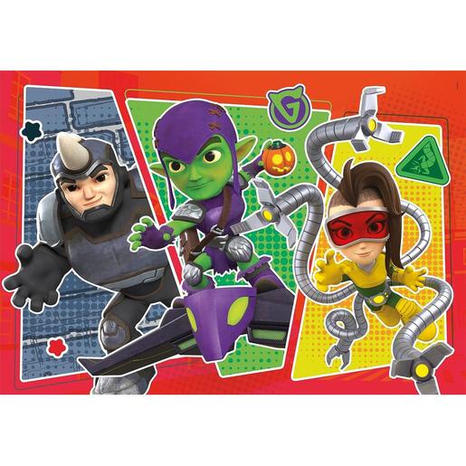 Clementoni - Puzzle Infantil de 48 Peças da Marvel Spidey ㅤ