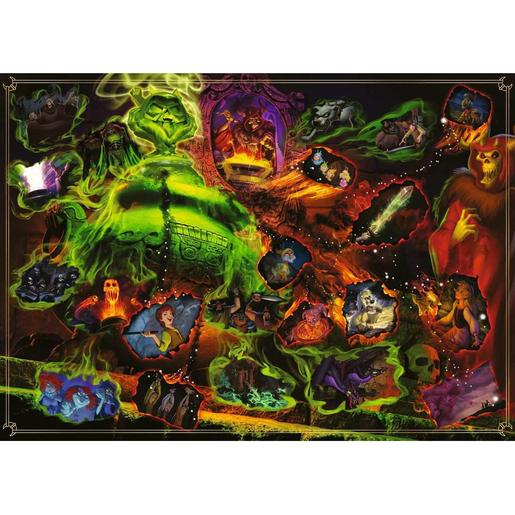 Ravensburger - Puzzle de dibujos Disney Villanos 1000 piezas ㅤ