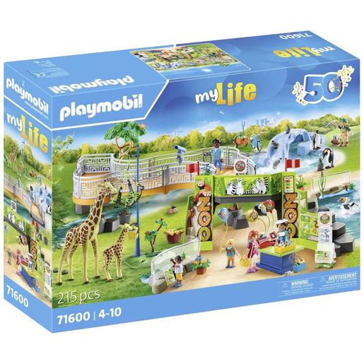 Playmobil - Brinquedo Educativo Grande Zoo Da Cidade ㅤ