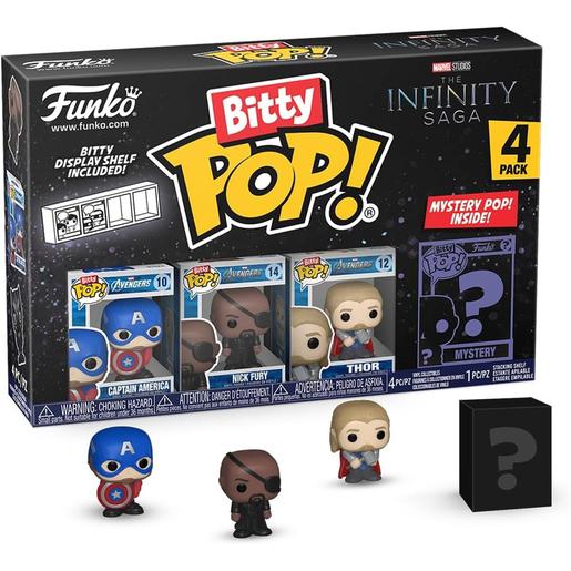 Funko - Mini figura misteriosa da Marvel com expositor incluído (Vários modelos) ㅤ