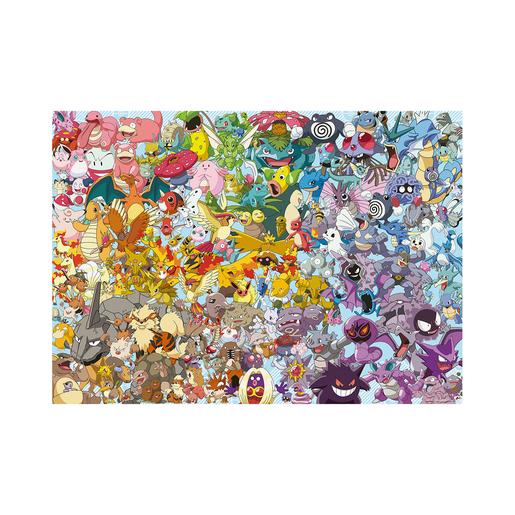 Ravensburger - Puzzle 1000 pcs Desafío Pokemon