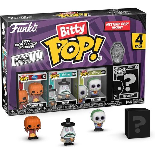 Funko - Pacote Funko POP! Disney - 4 figuras misteriosas, incluindo Rei Abóbora e Presidente, ideia de presente (Vários Modelos)