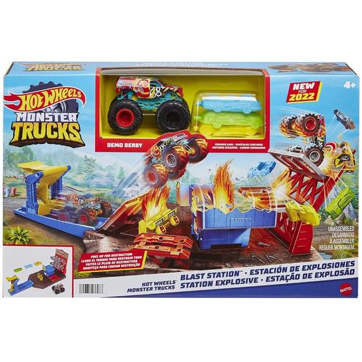 Hot Wheels -  Estação de explosões