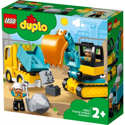 LEGO DUPLO - Camión y excavadora con orugas - 10931