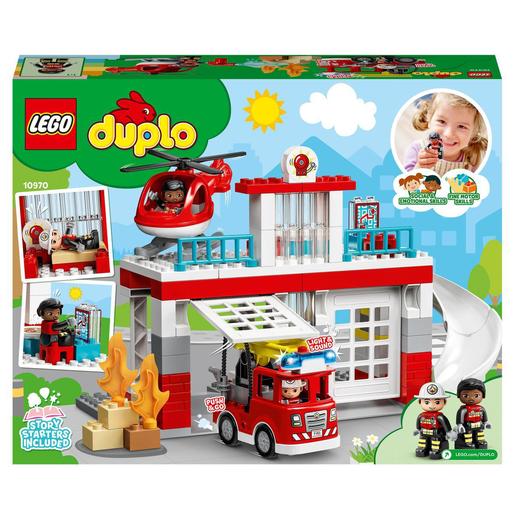 LEGO Duplo - Parque de bomberos y helicóptero - 10970