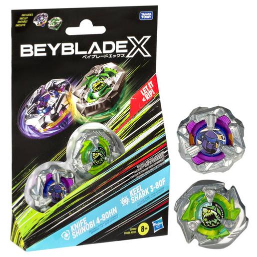 Beyblade - Pack dual BeybladeX (vários modelos)