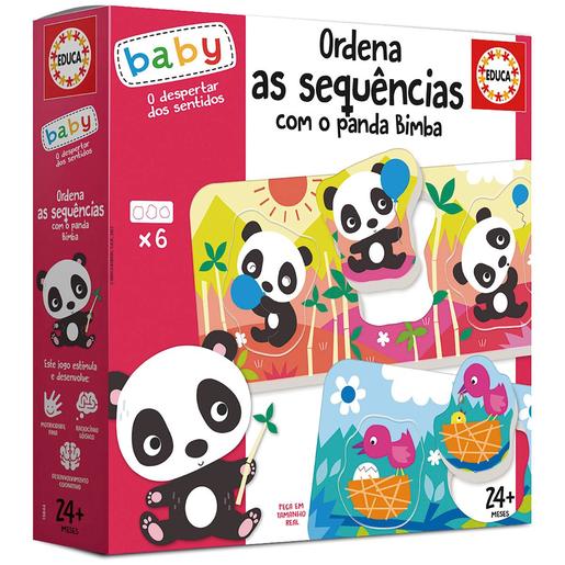 Educa - Ordena as sequências com o panda Bimba