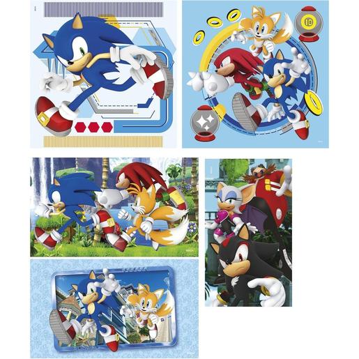 Sonic - Puzzles 10 en 1 Supercolor