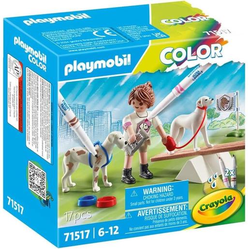 Playmobil Color - Treino de Cães ㅤ