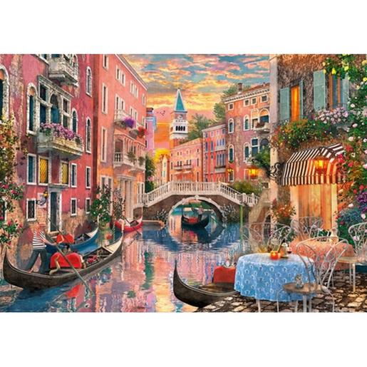 Clementoni Puzzle 6000 Pôr do Sol em Veneza ㅤ