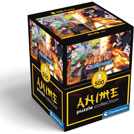 Clementoni Puzzle Anime 500 Peças Naruto Shippuden ㅤ