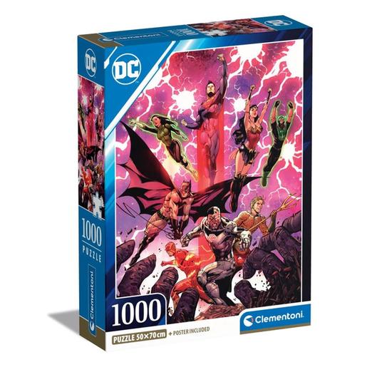 Clementoni Puzzle 1000 Peças DC Comics ㅤ