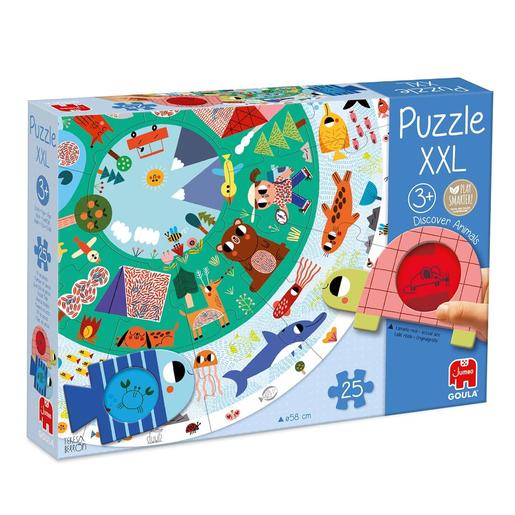 Diset - Puzzle XL discover animals