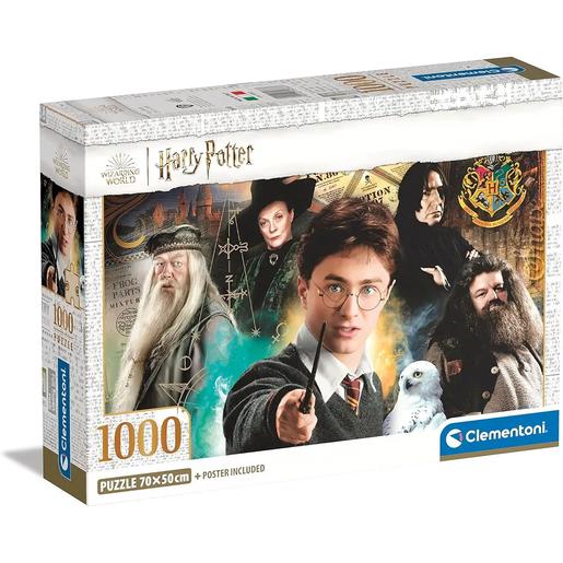 Clementoni - Harry Potter - Puzzle 1000 Peças ㅤ