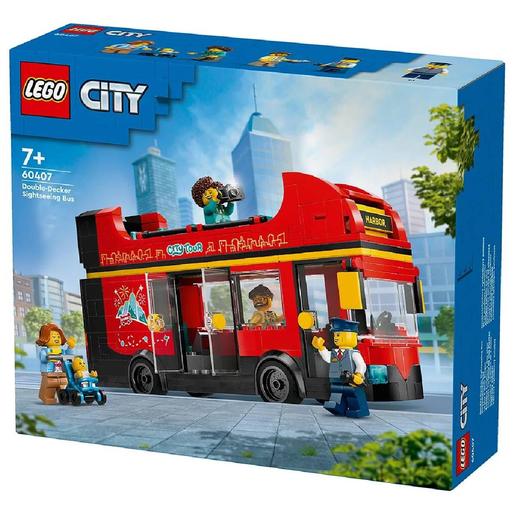 LEGO City - Autocarro Turístico Vermelho de Dois Andares - 60407