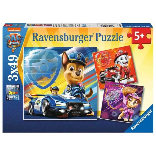 Ravensburger - Patrulha Pata - Puzzle 3x49